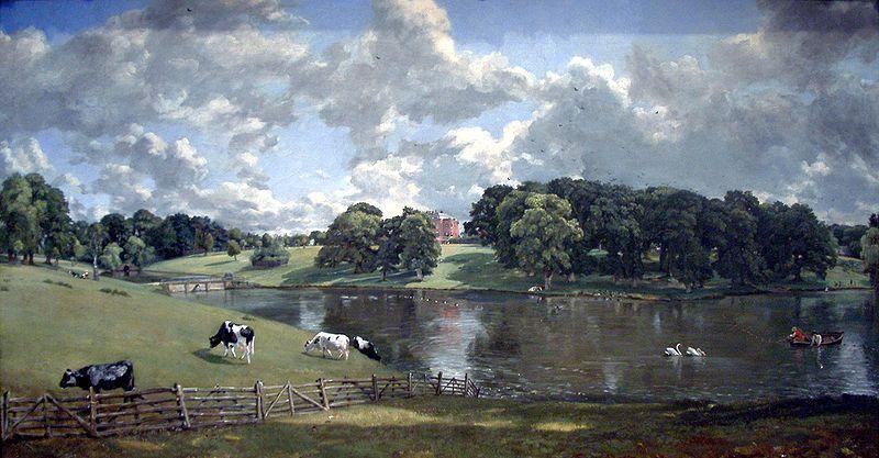 John Constable Wivenhoe Park Spain oil painting art